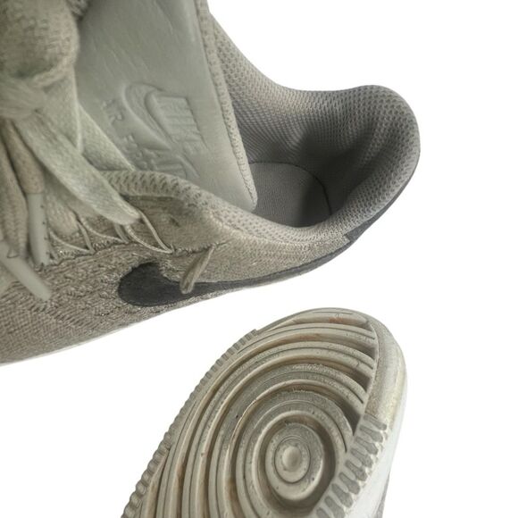 Nike Air Force 1 Flyknit Low Pale Grey  size 6 - Picture 15 of 16